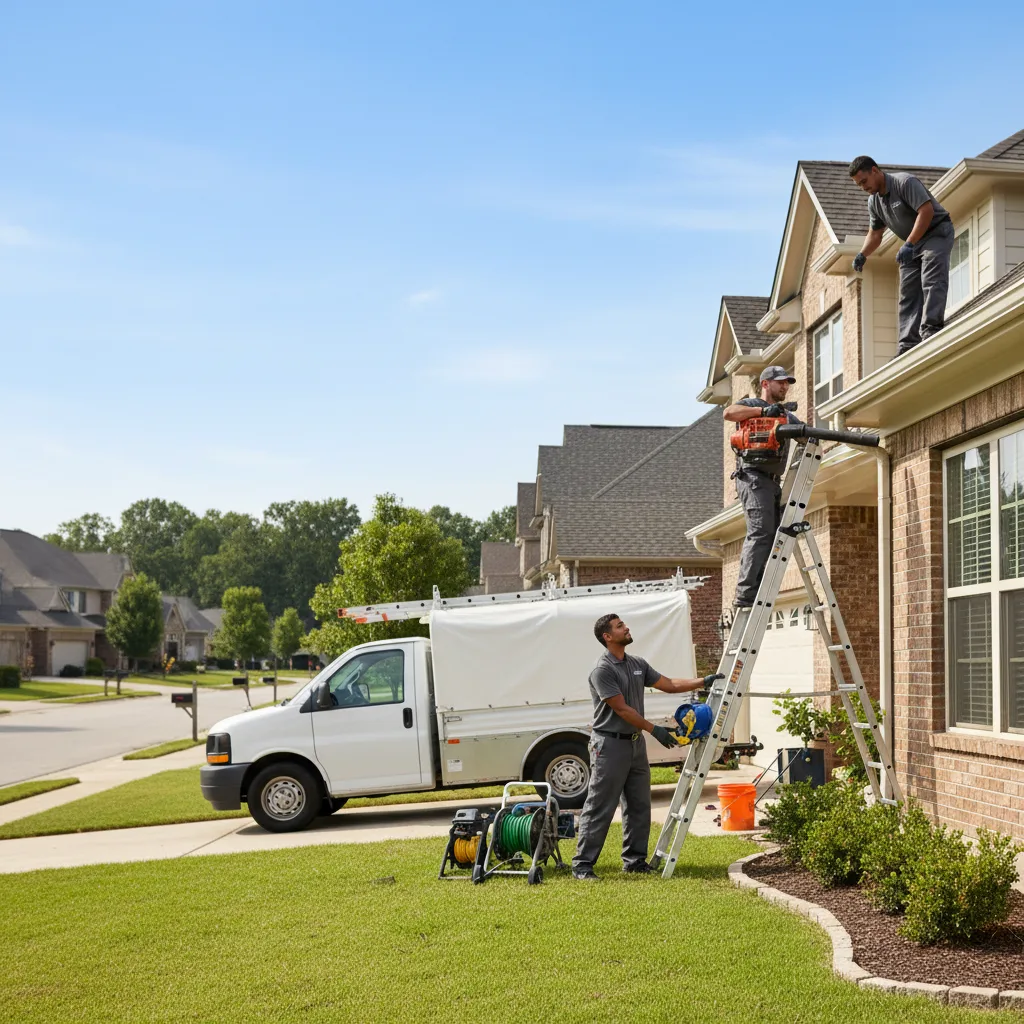 Home Gutter Service in Higgins, TX near me